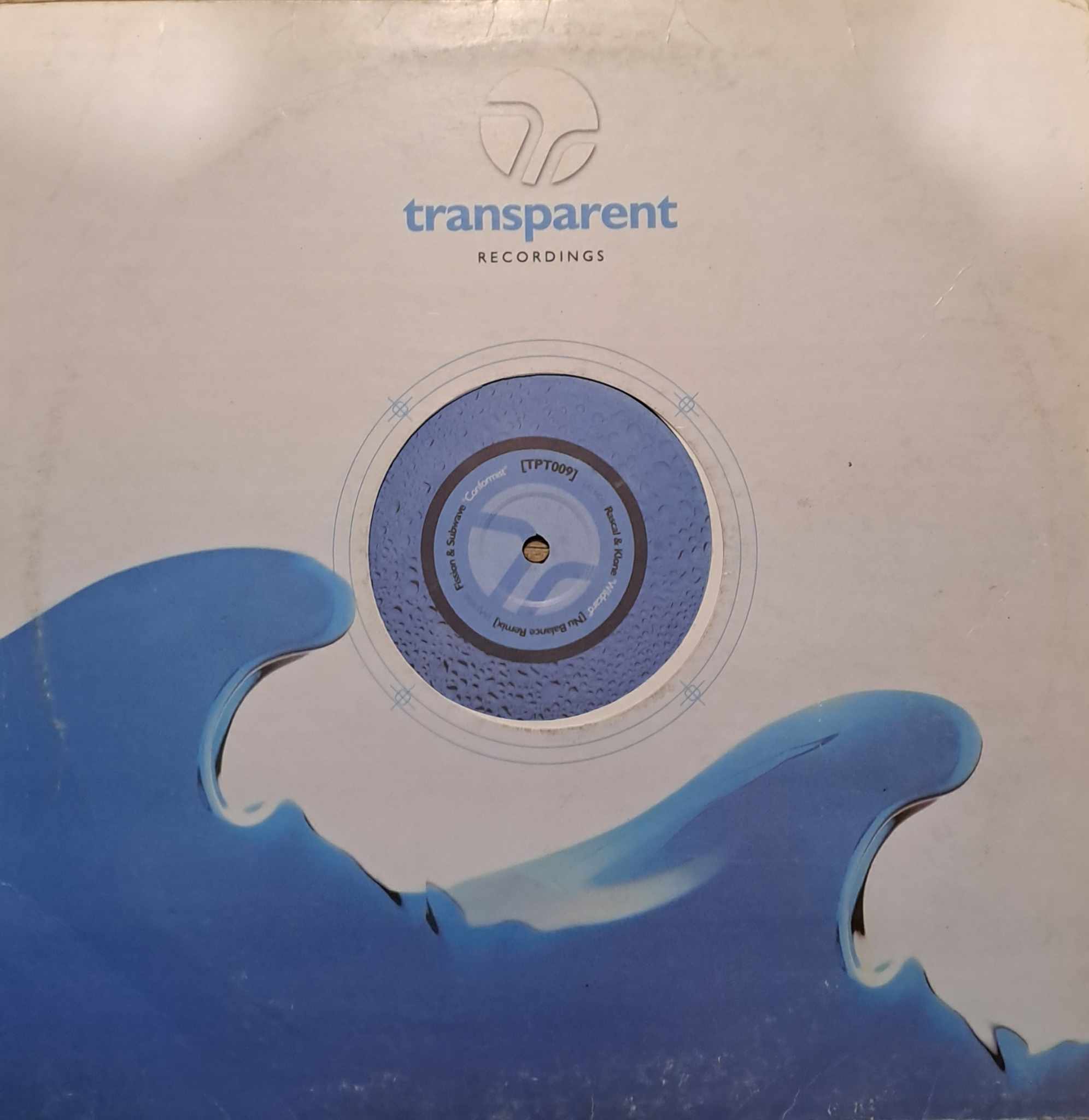 Transparent Recordings 009 - vinyle Drum & Bass
